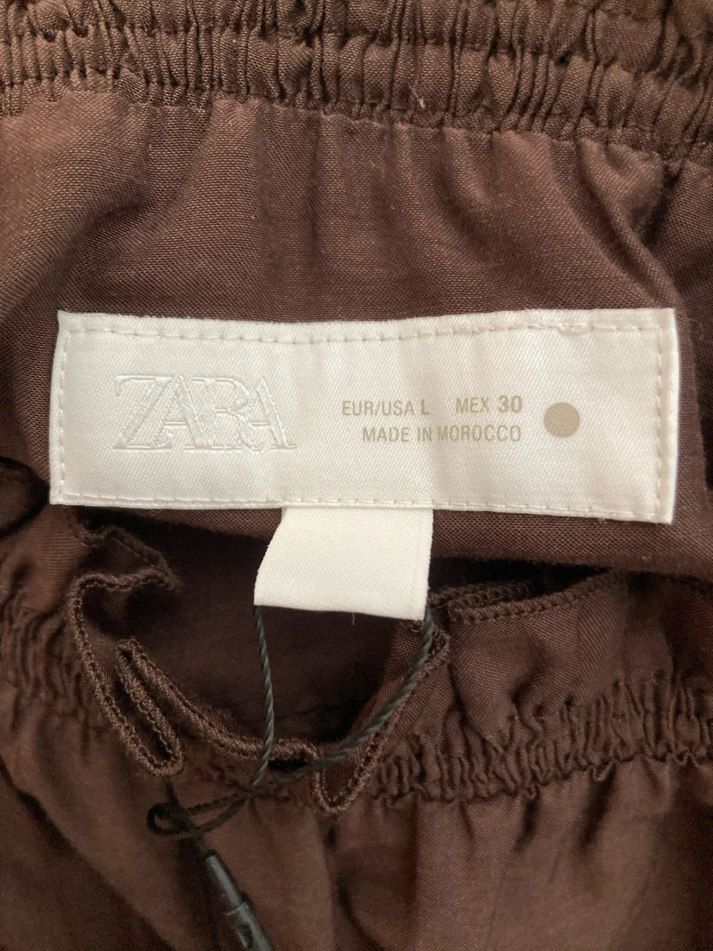 NWT Zara Brown Skirt L
